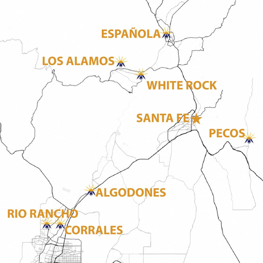 Pro-Tech Electrical Service Area Map